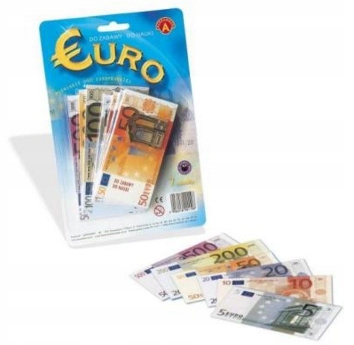 001198 ALEXANDER PIENIĄDZE DO ZABAWY BANKNOTY EURO Rodzaj nauka liczenia