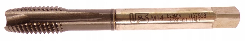 GWINTOWNIK M14 14MM MASZYNOWY SKOŚNY HSS-E Kod producenta M14_6H_HSS-E