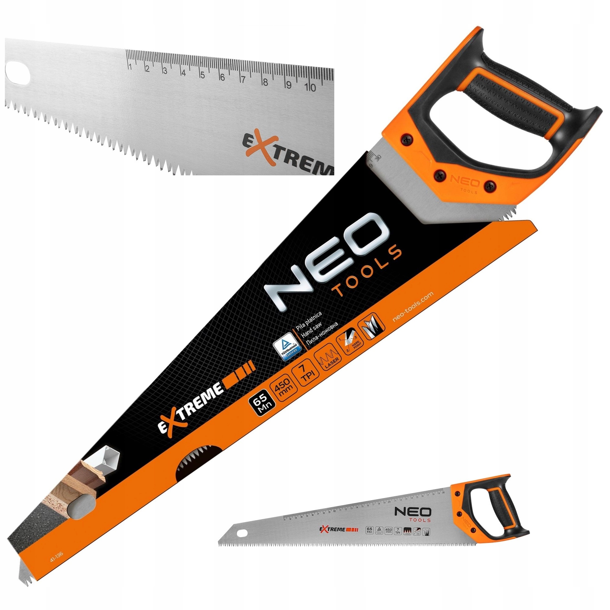 

Neo Piła płatnica 450mm piłka ręczna drzewa Extrem