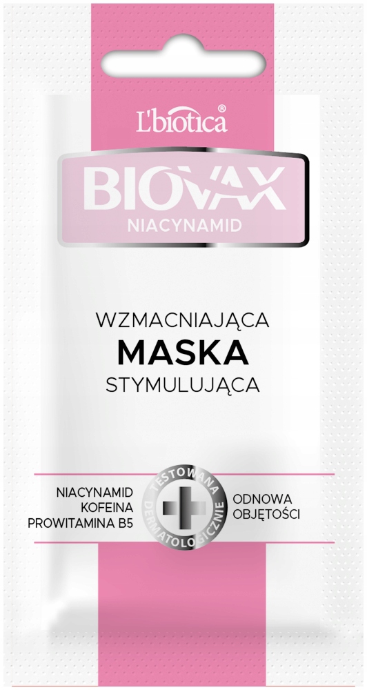 

Biovax Niacynamid Wzmacniająca maska stymulująca