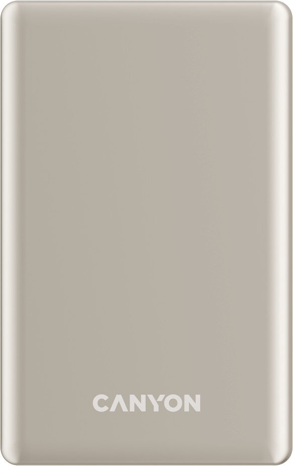 CANYON Powerbank OnPower 505 slim Magsafe 5000 mAh PD20W Beżowy — 16