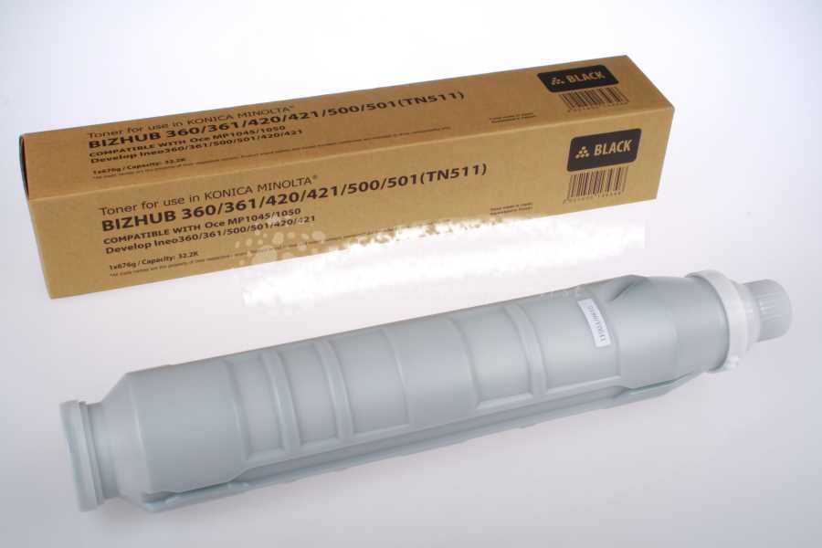 Toner do Minolta Bizhub 360 361 420 421 500 501 TN511 new