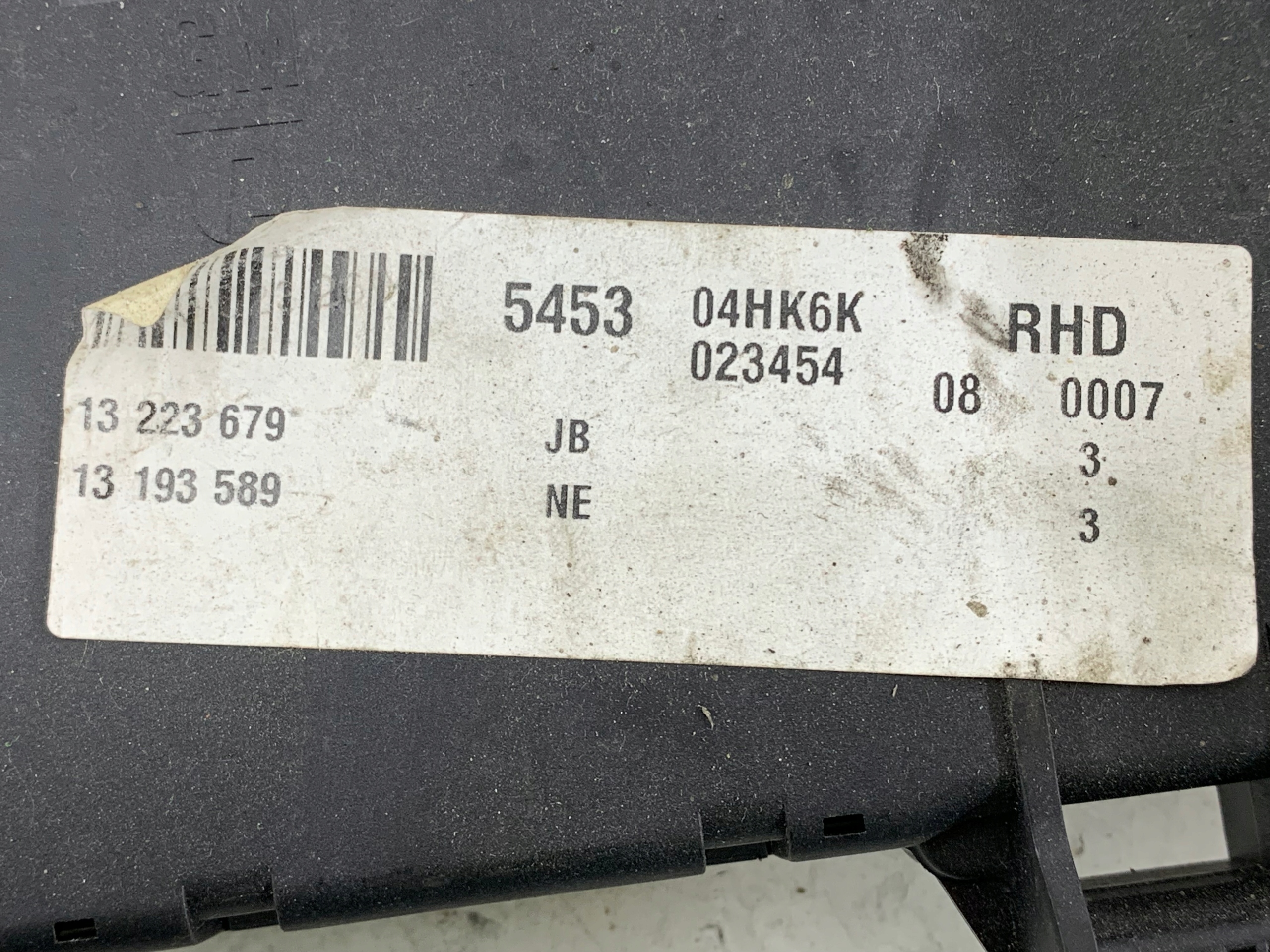 OPEL VECTRA C BSI BCM KOMFORTU 13193589 NE