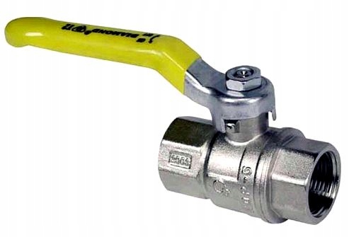 2" plynový guľový ventil s rukoväťou