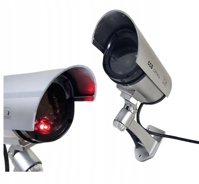 ATRAPA KAMERY KAMERA IR LED ZEWNĘTRZNA Z DIODĄ MIGAJĄCĄ EAN (GTIN) 5900201945863