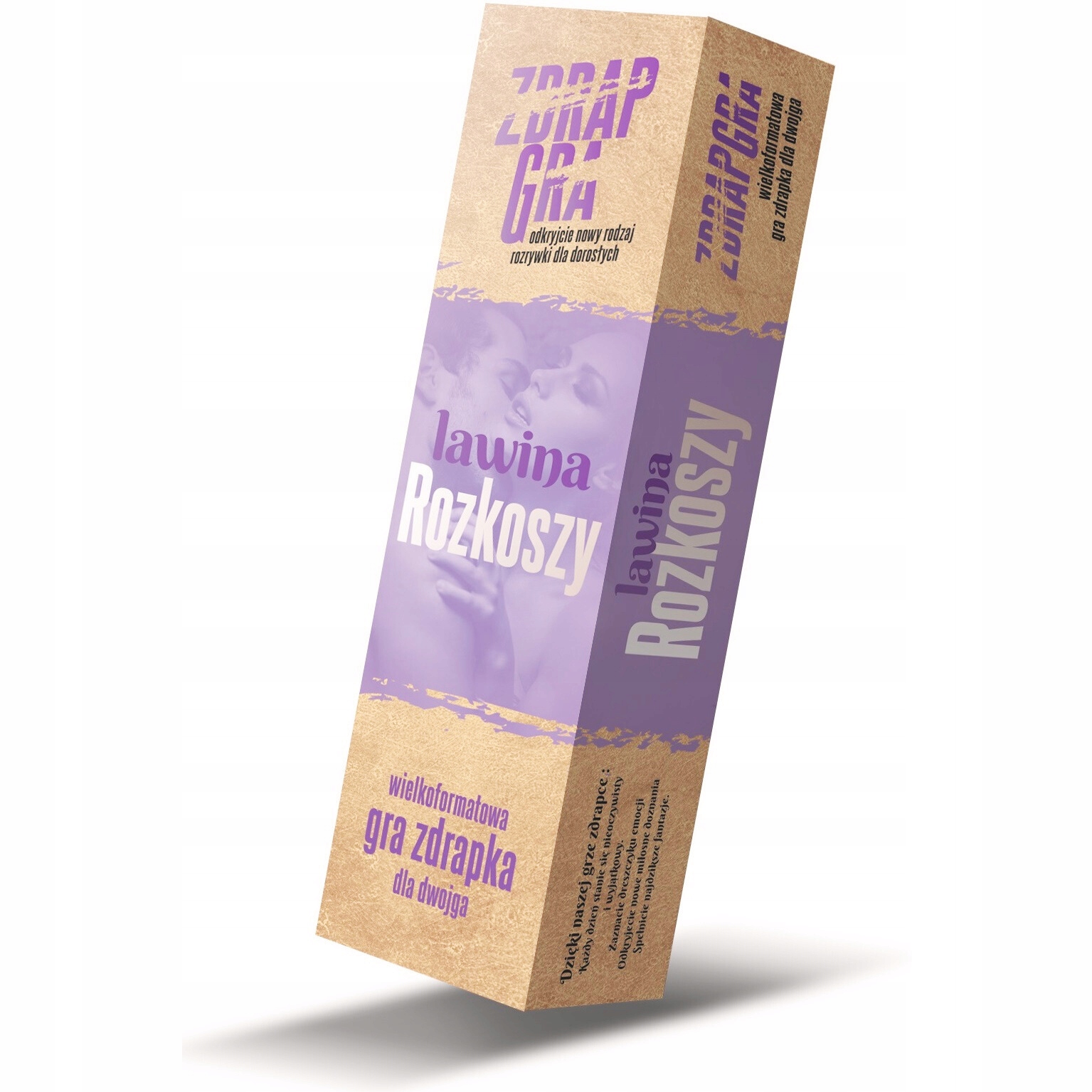 ROMANTYCZNA GRA EROTYCZNA ZDRAPKA LAWINA ROZKOSZY IDEALNY PREZENT DLA PAR Wydawca Grammi