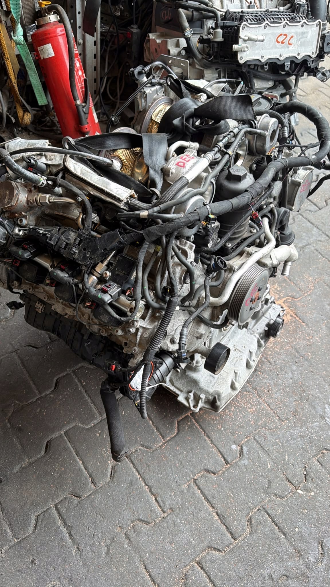engine complete AUDI RS5 2,9 30TYS KM DEC