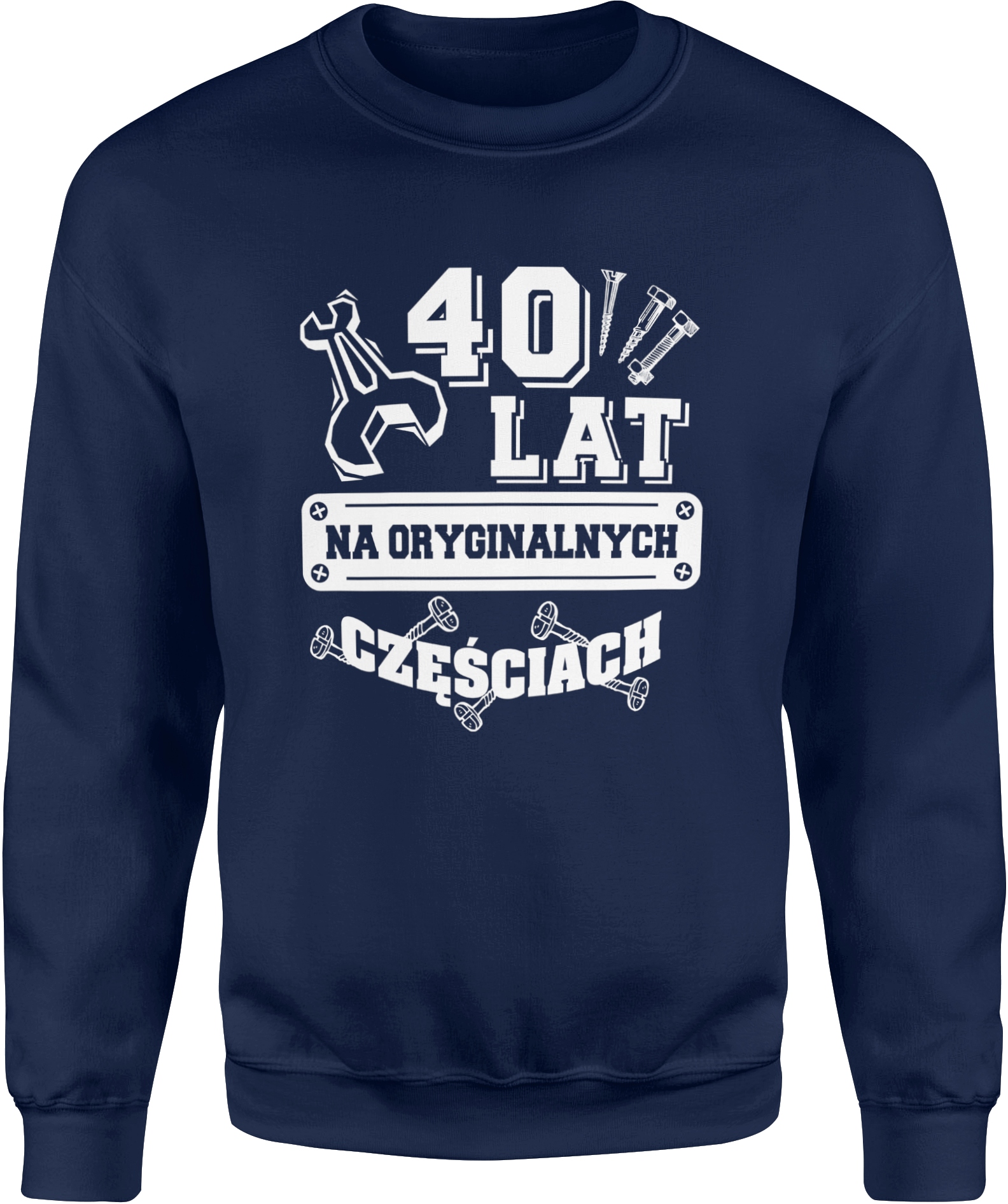 

Męska Bluza Na Prezent Dla Niego 40 Urodziny R. XL