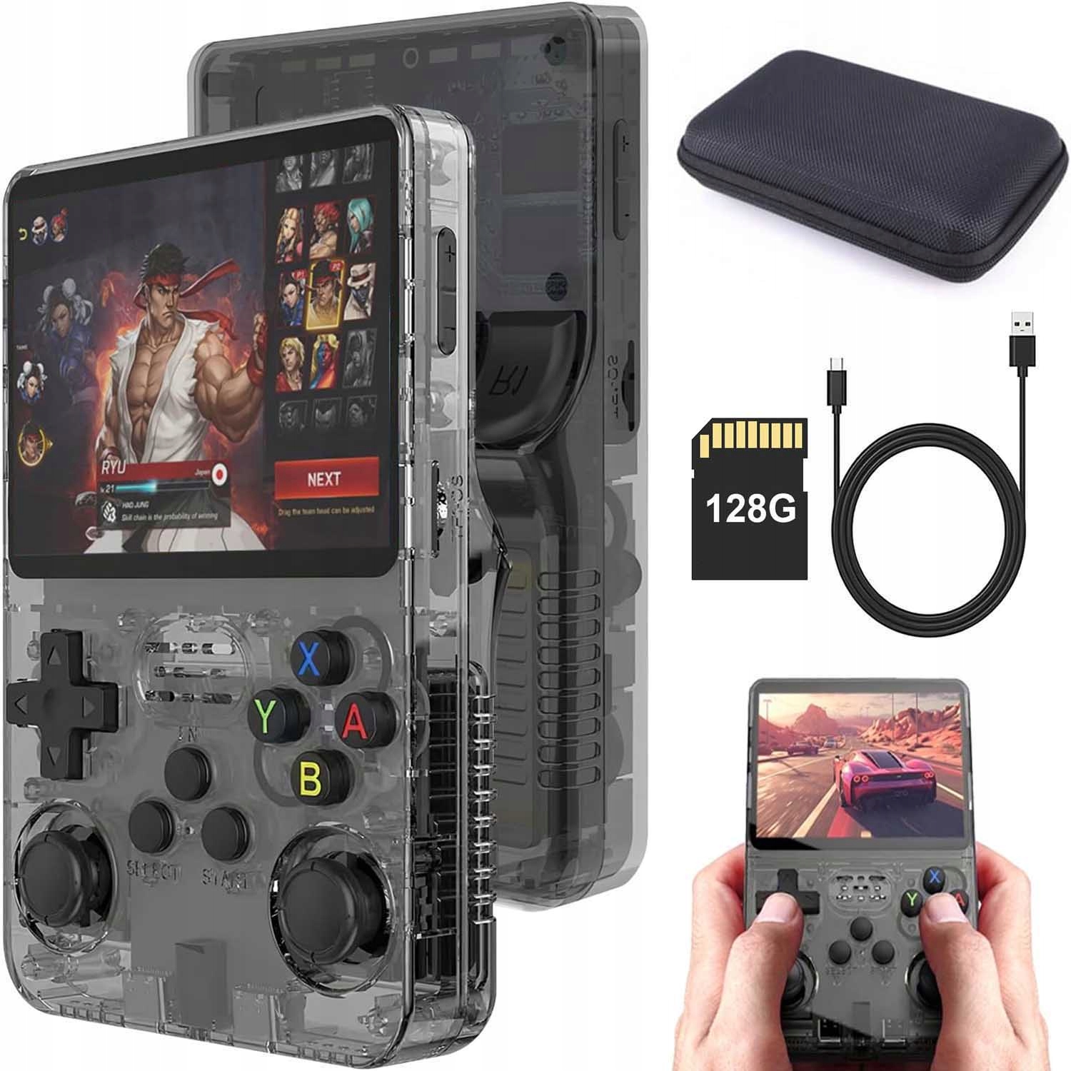 Přenosná Herní Konzole R36S Retro 640*480P 3,5 Palců Ips 21000+ Her