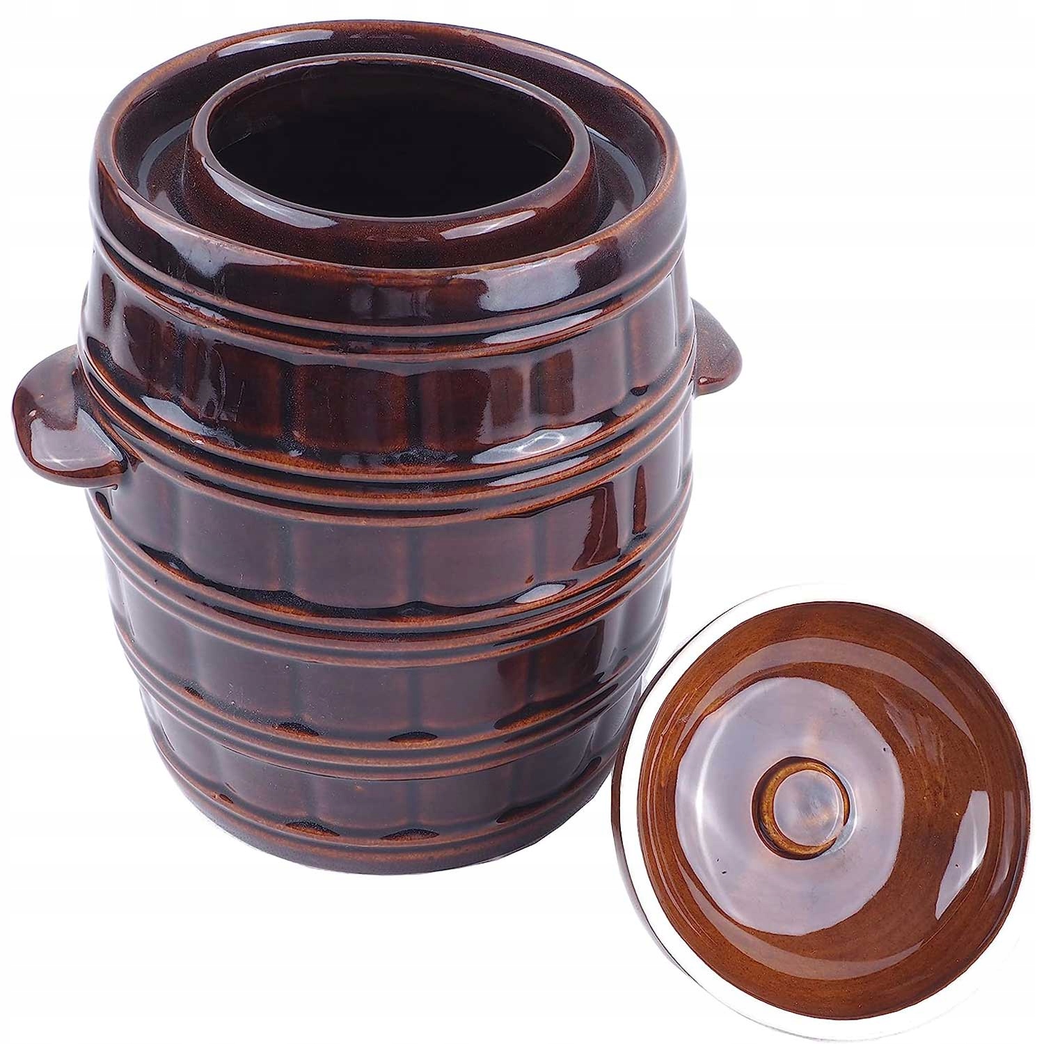 BECZKA KAMIONKA SŁOIK GARNEK DO KISZENIA 5l