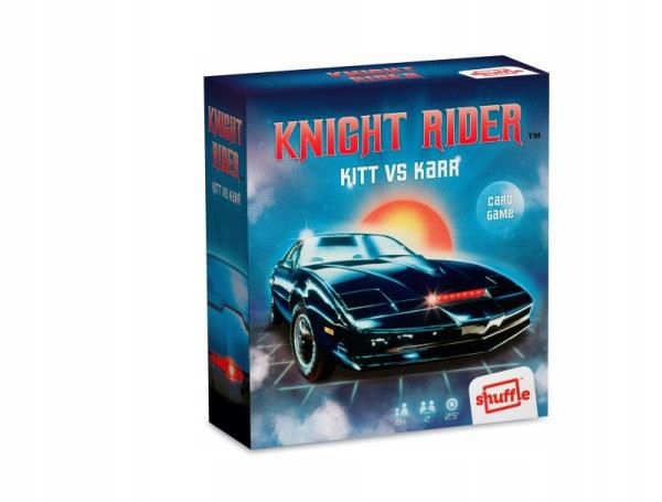 GRA KARCIANA KNIGHT RIDER KITT VS KARR NIEUSTRASZONY [GRA]