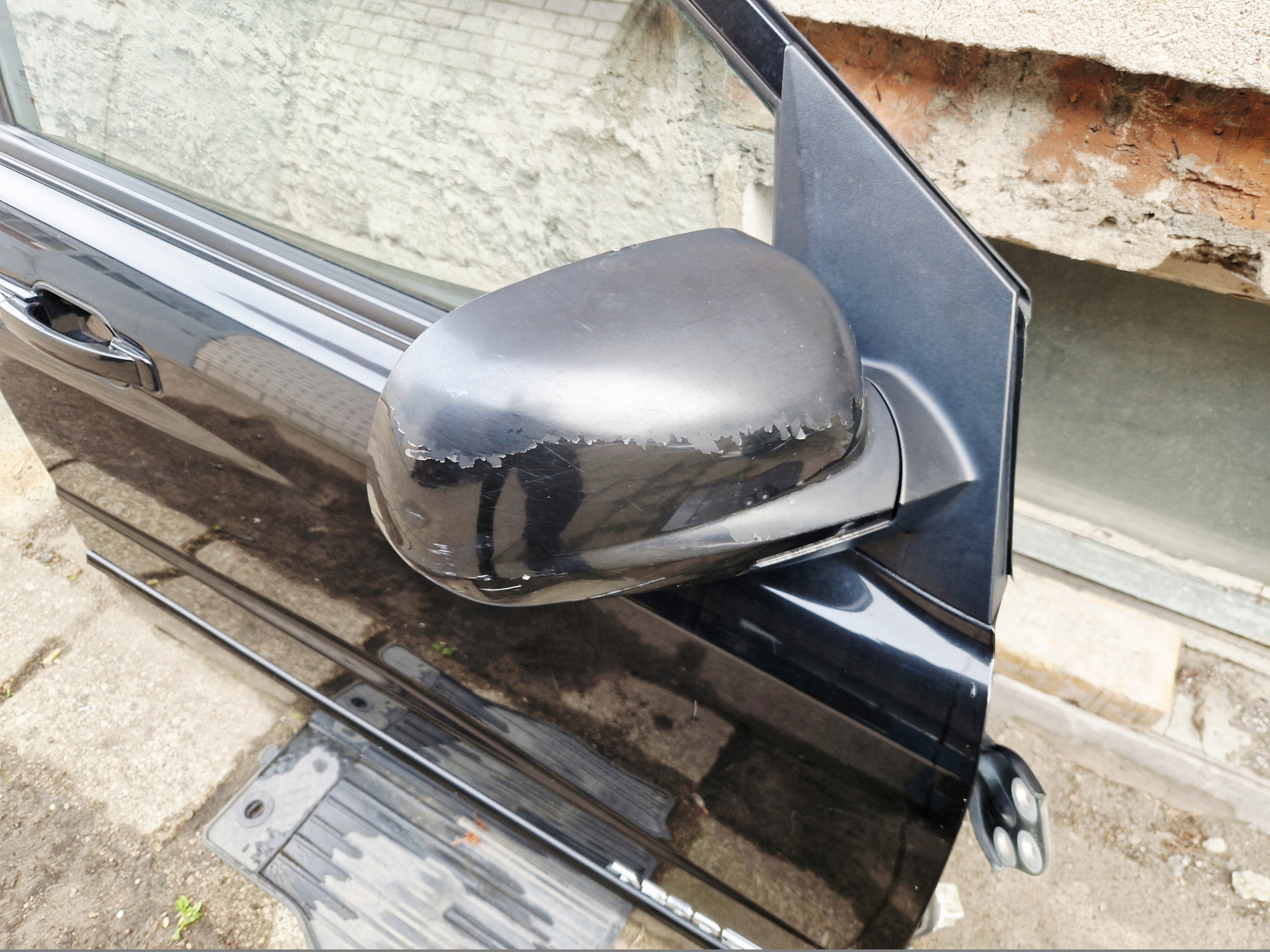 SSANGYONG ACTYON door right front front black, colour LAK complete