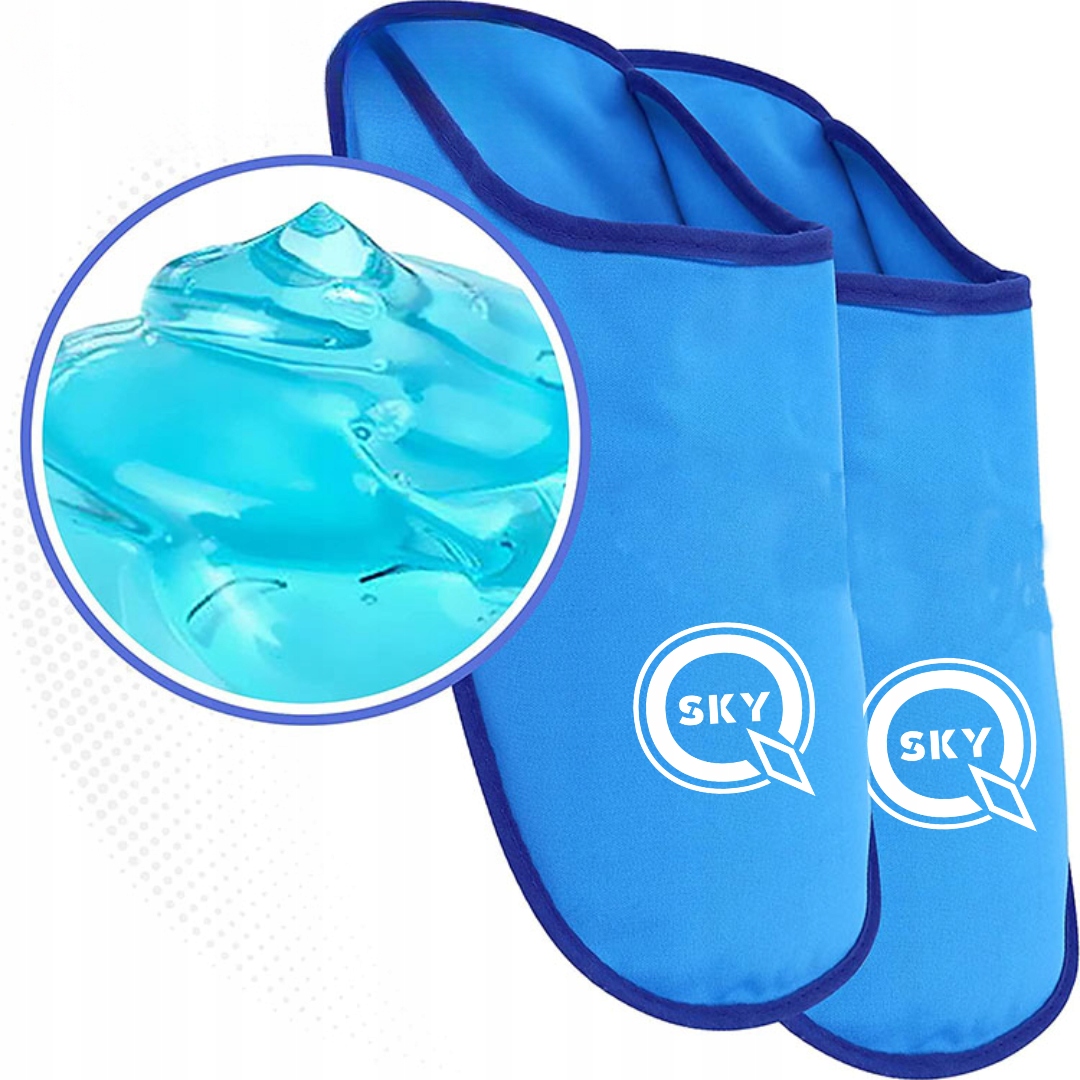 Buty Żelowe Chłodzące Rozgrzewające Uniwersalne Terapia Zimnem Kapcie Stopy