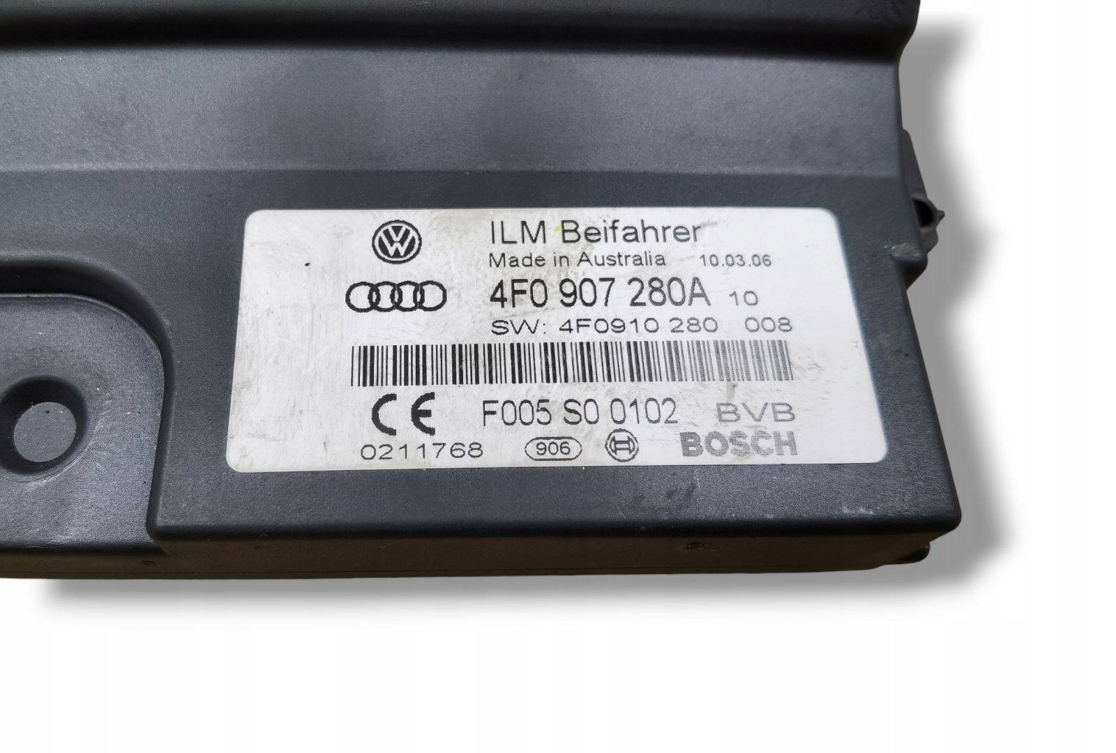 modul BCM Audi A6 C6 2006 4F0907280A