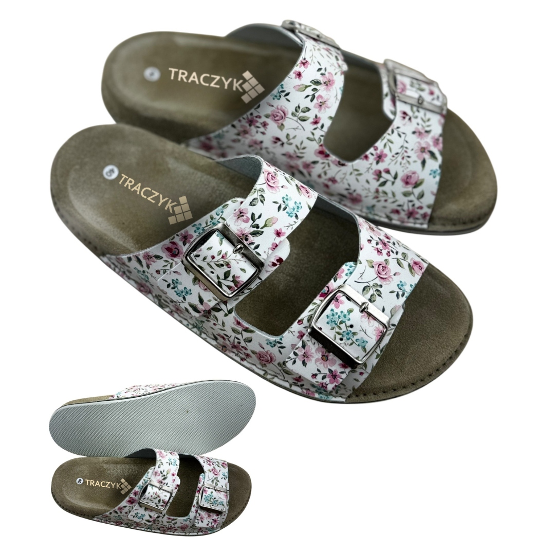 Nazouváky Anatomické Kožené Fusbet Květiny Profilované Výrobce vel.39