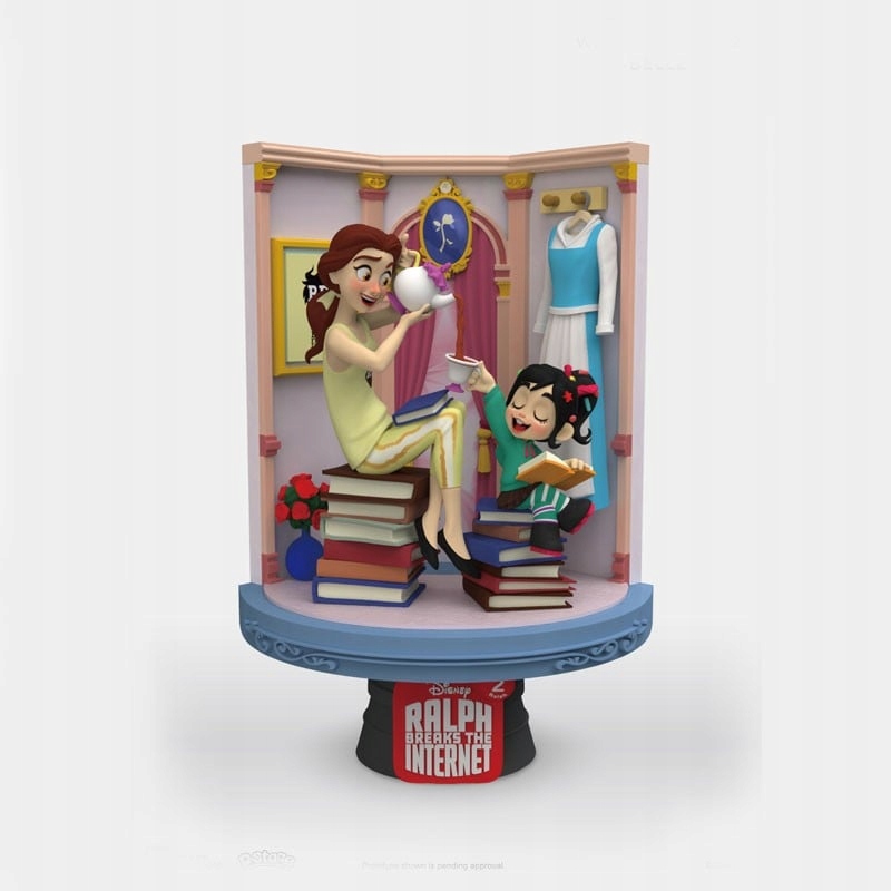 Raubíř Ralph 2.0 Kráska a Vanellope D-Stage 15 cm