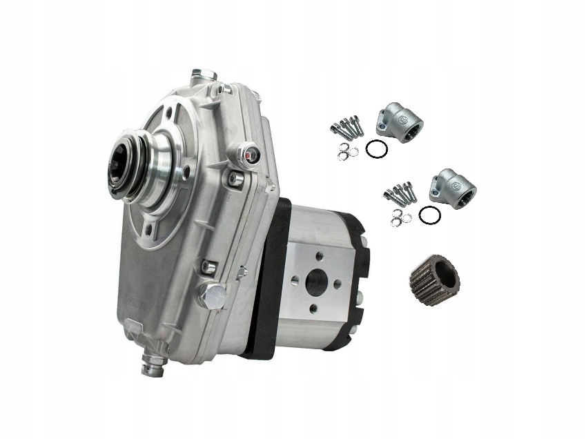 przekładnia na wałek WOM+pompa 129 L/min. Zestaw.