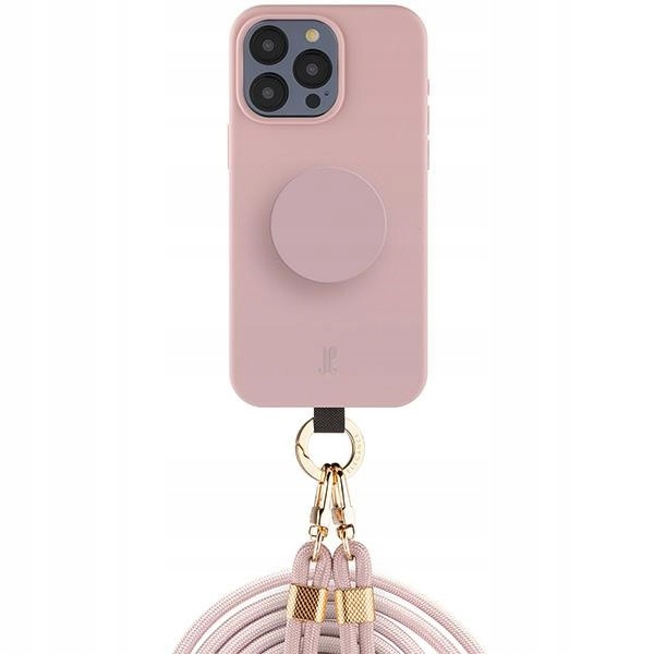 Etui Je 3in1 PopGrip iPhone 15 Pro 6.1" różowy/rose 30495 (Just Elegance)