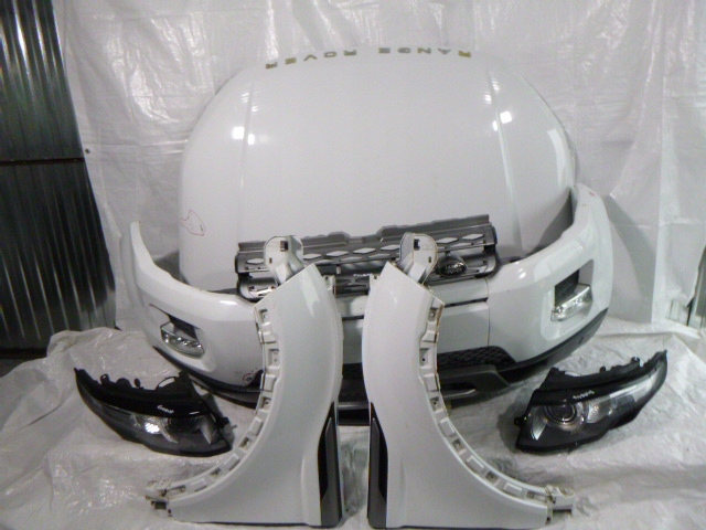 ПЕРЕД RANGE ROVER EVOQUE КАПОТ БАМПЕР ФАРИ