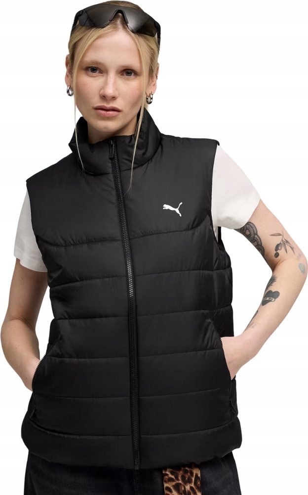 Dámská vesta Puma Ess Padded Vest Černá 685229 01 vel. XL
