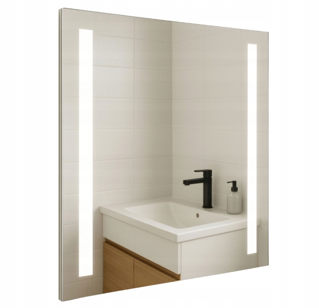 Zrcadlo 70x90 cm s Led Osvětlením Bez Vypínače Virgo