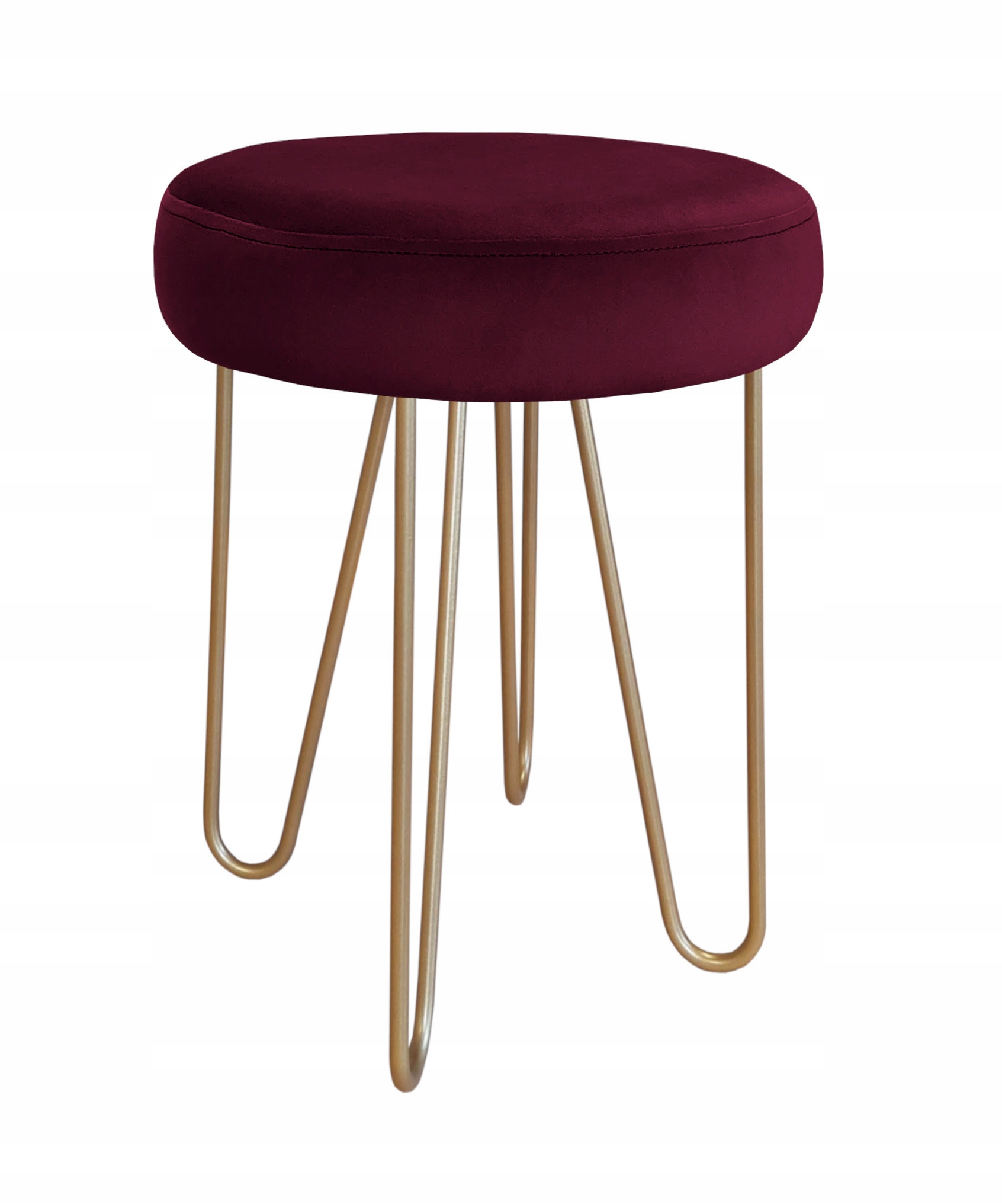 Taboret Venus HAIRPIN noga złota MG02