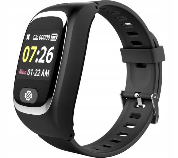 Opaska myPhone myBand 4Family czarny Gps Sim