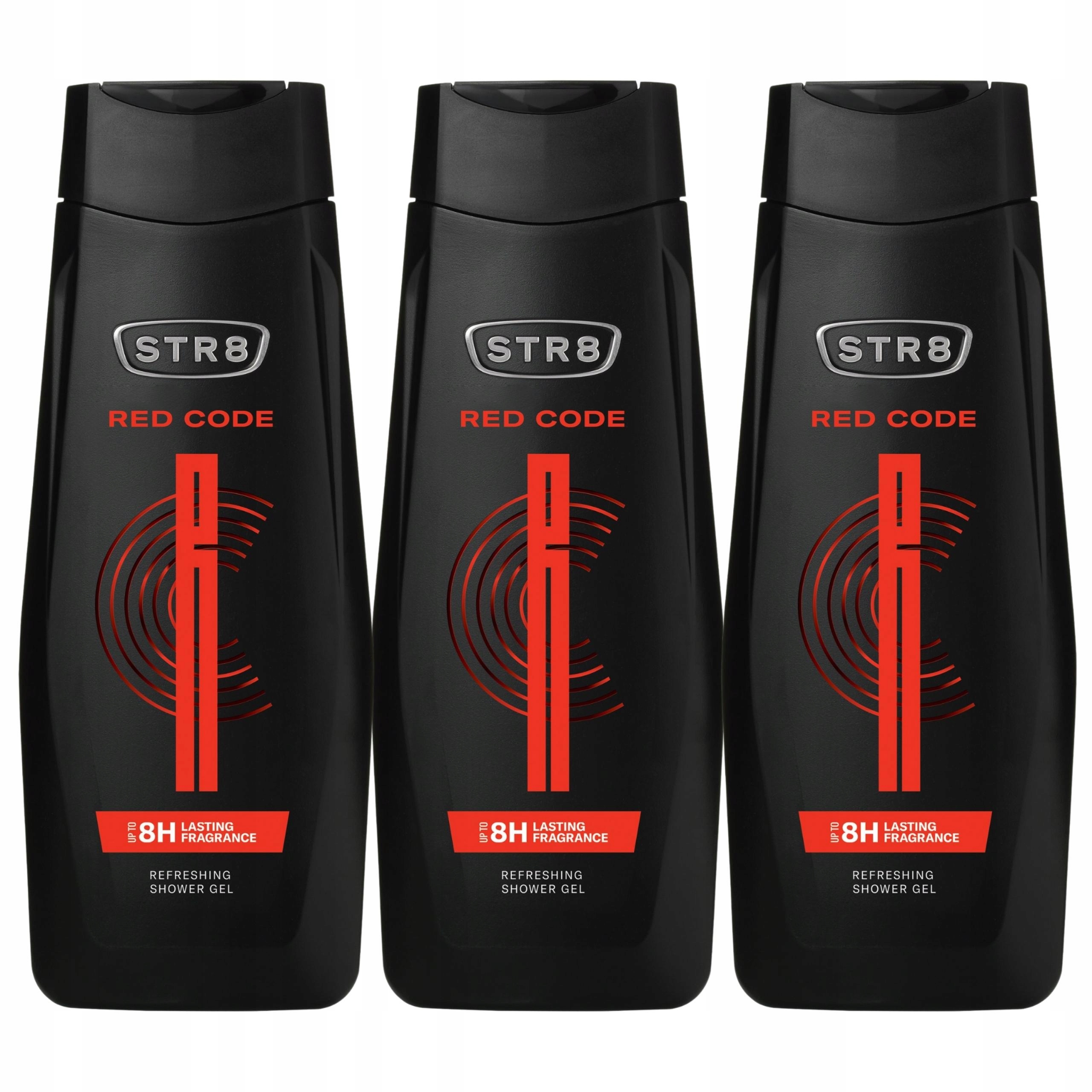 

STR8 Red Code Żel Pod Prysznic Do Kąpieli 400ML X3