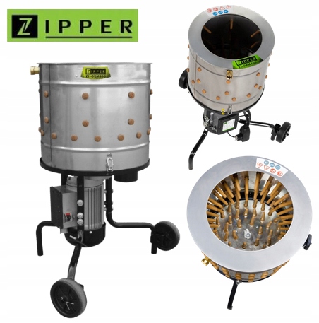 SKUBARKA DO DROBIU PIERZA KUR ZIPPER ZI-GRM400