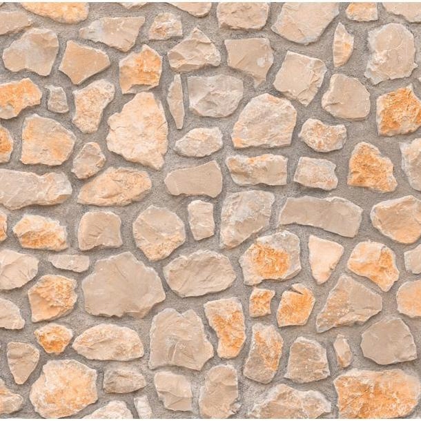 FOTOTAPETA 200x140 +KLEJ, Kamienny Mur, Jasny 3D