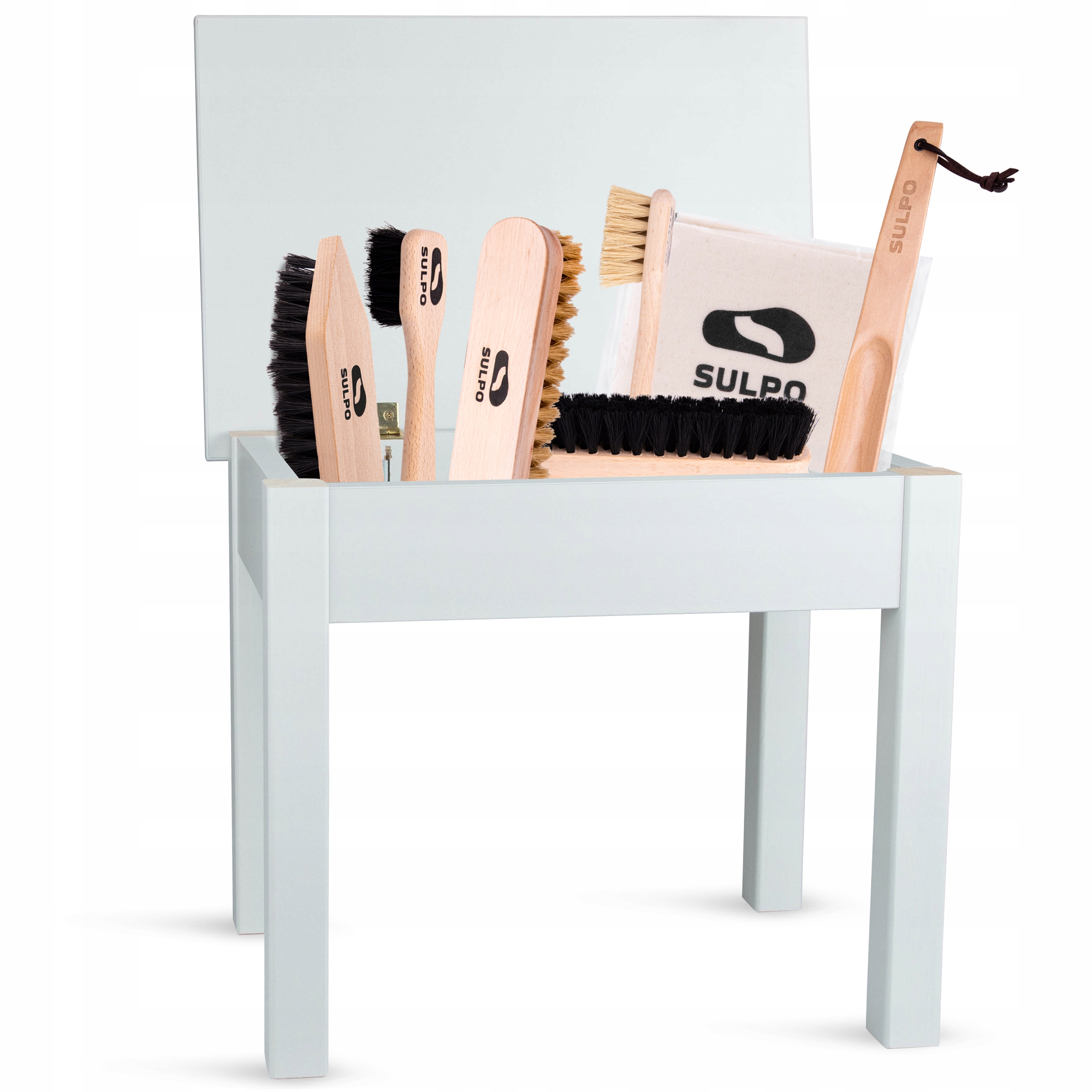 Kartáče Péče O Leštění A Čištění Bot Sedák Stolička