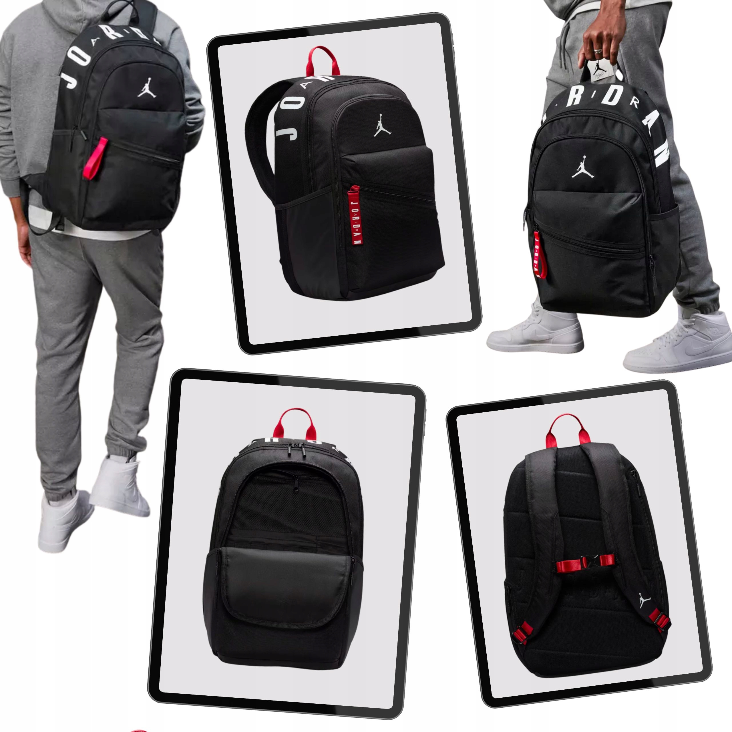 Nike Jordan Jam Air Patrol školní batoh sportovní městský mládežnický