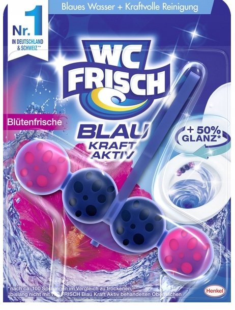 Levně 4x Wc Frisch, Blutenfrische, přívěsek, 50 g