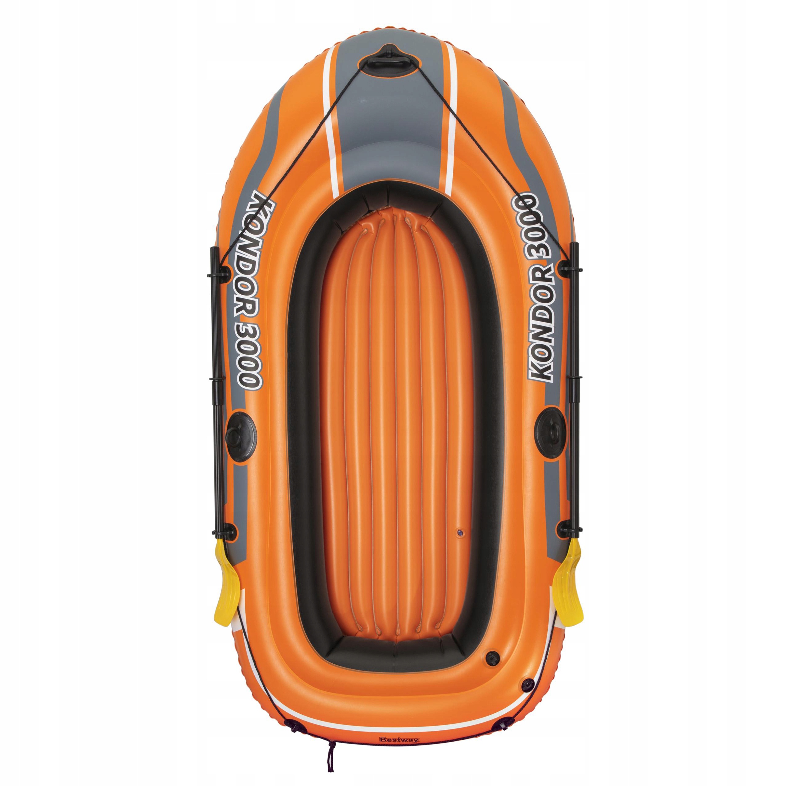 PONTON dmuchany Wiosła Pompka BESTWAY Kondor 3000 Marka Bestway