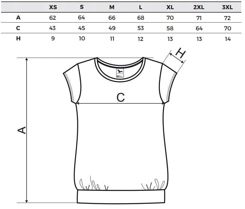 MALFINI 120 KOSZULKA DAMSKA WYS. JAKOŚĆ M Dekolt okrągły