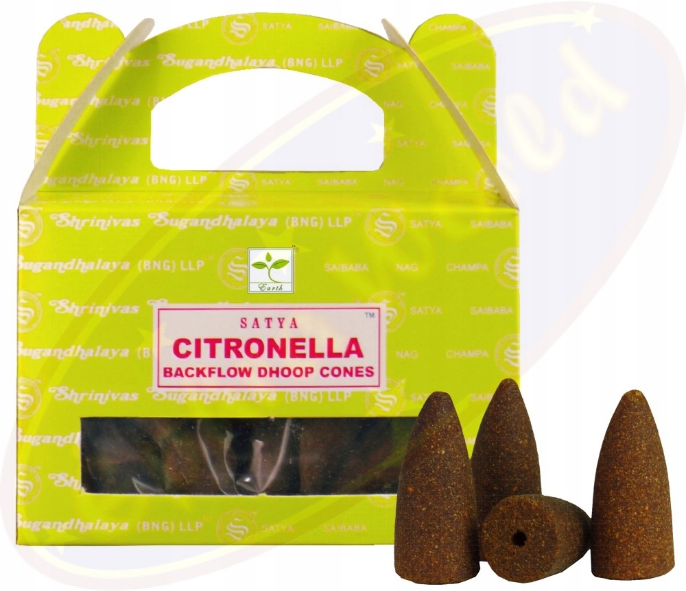 

Kadzidełka Satya Backflow Dhoop Citronella