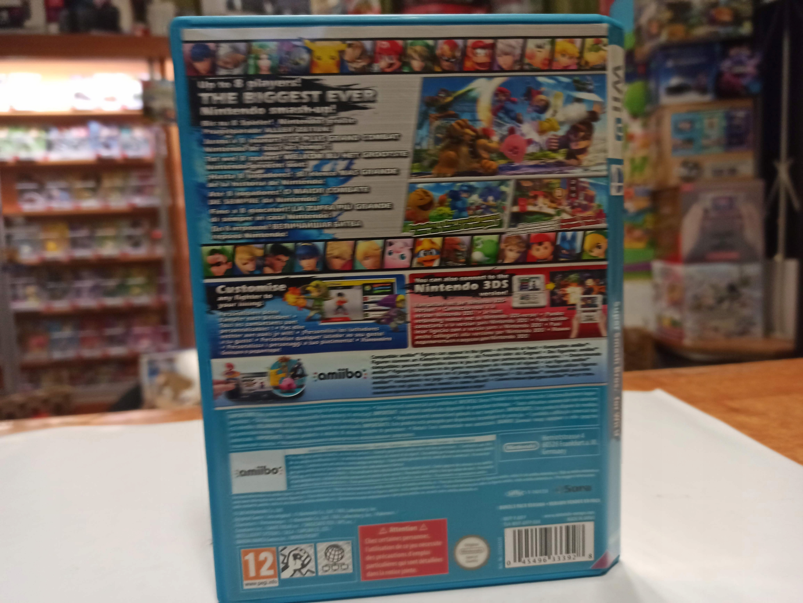SUPER SMASH BROS FOR WII U [NINTENDO WII U] Producent Nintendo