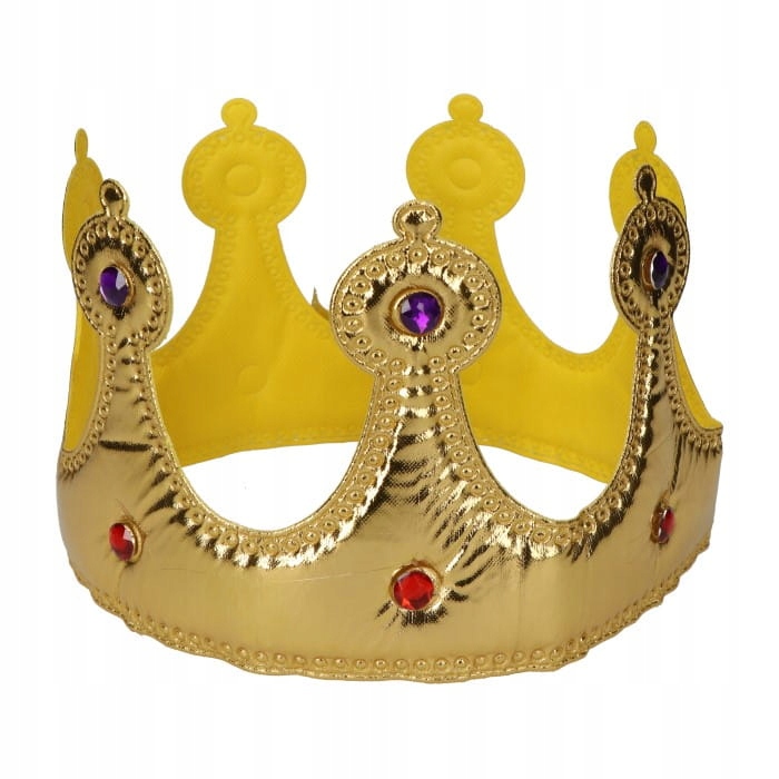 

Złota Materiałowa Korona Z Kamieniami