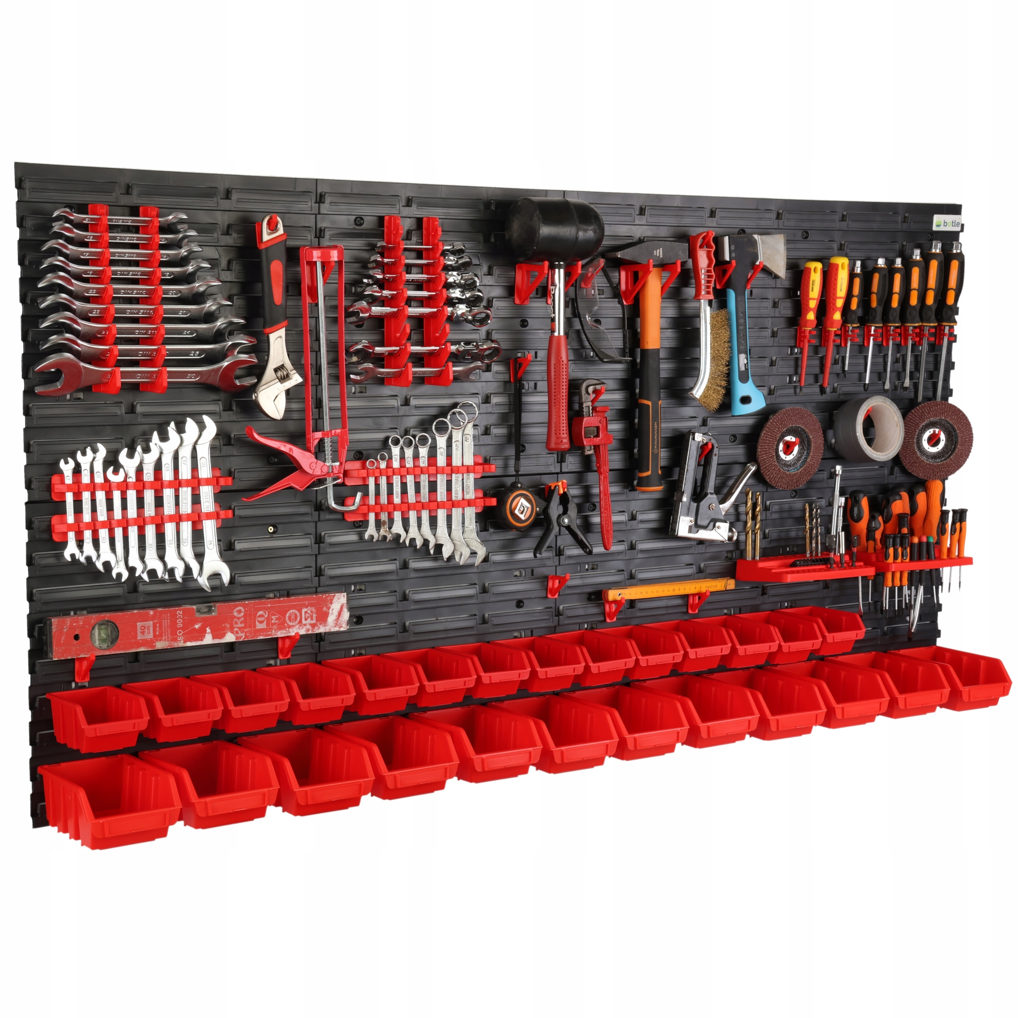 Dílenská Tabule Na Nářadí Stěna 160x80cm 26 Kuwet Garáž Úchytky