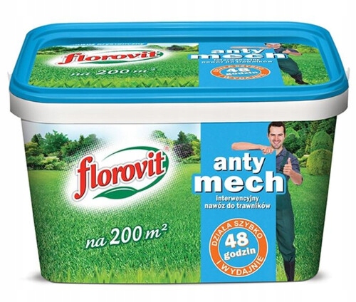 FLOROVIT INTERWENCYJNY NAWÓZ NA MECH 4KG