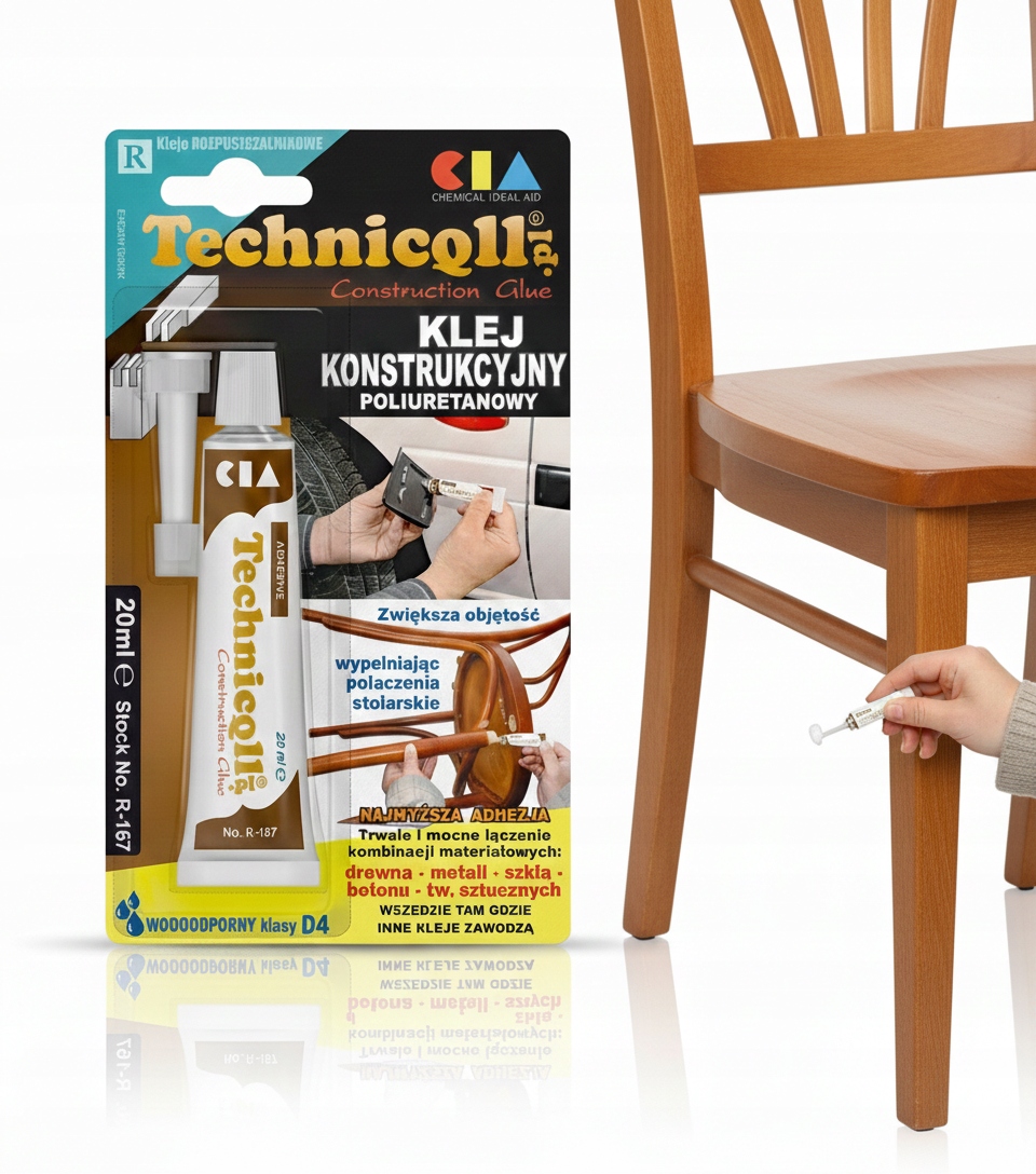 Technicqll Klej konstrukcyjny poliuretanowy R-167 20 ml
