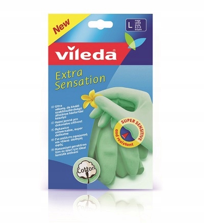 

Rękawice "L" Extra Sensation Vileda
