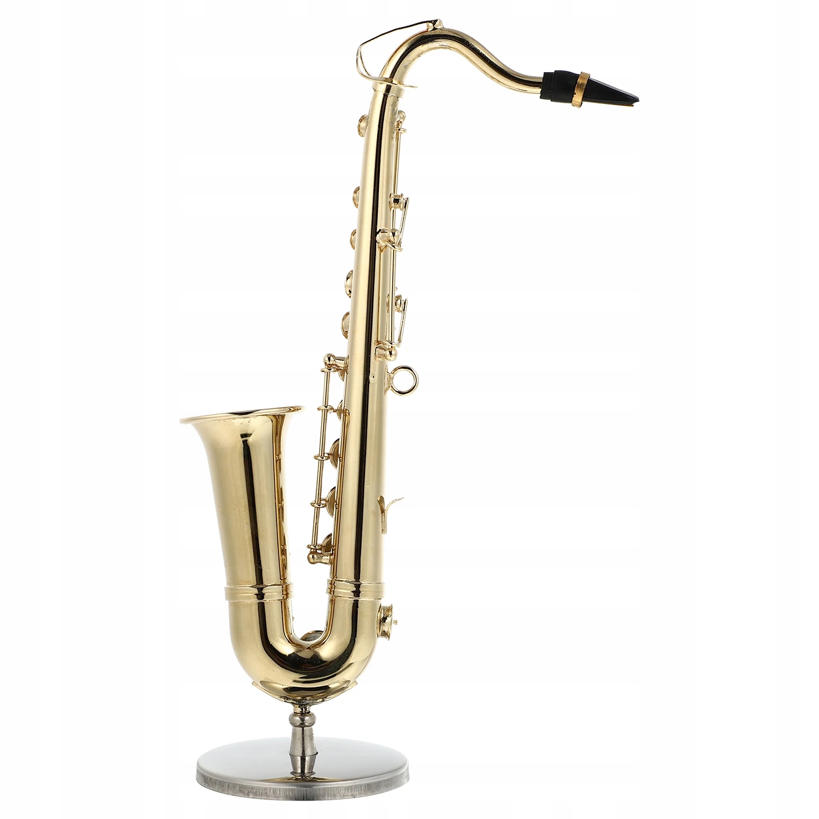 Pomnik saksofonu Dom z figurką saksofonu