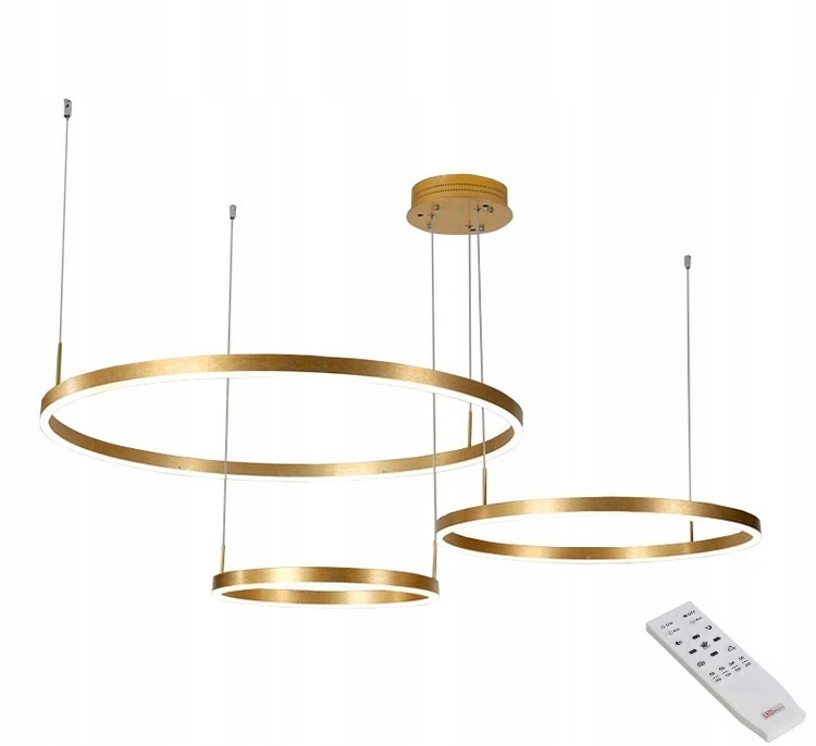 Lampa Sufitowa Wisząca Led żyrandol brylant reto