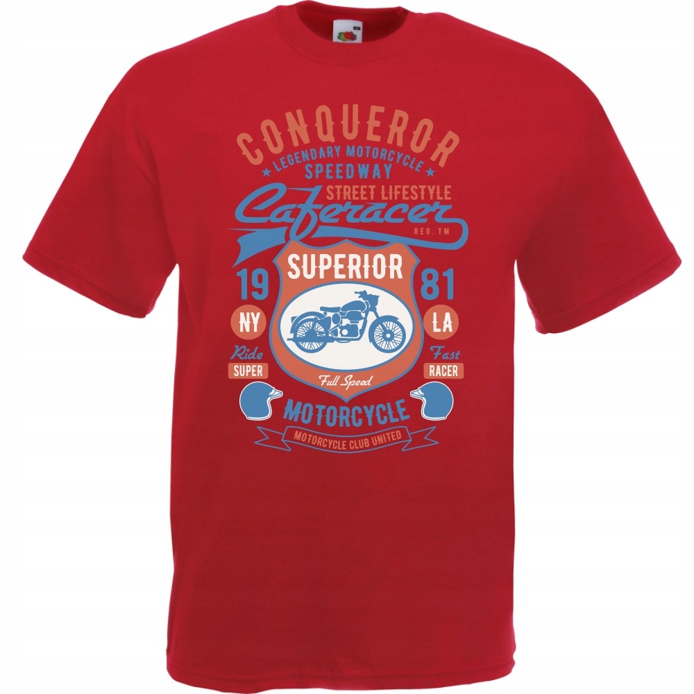 

Koszulka motocykl motocyklista sport XXL ceglana c