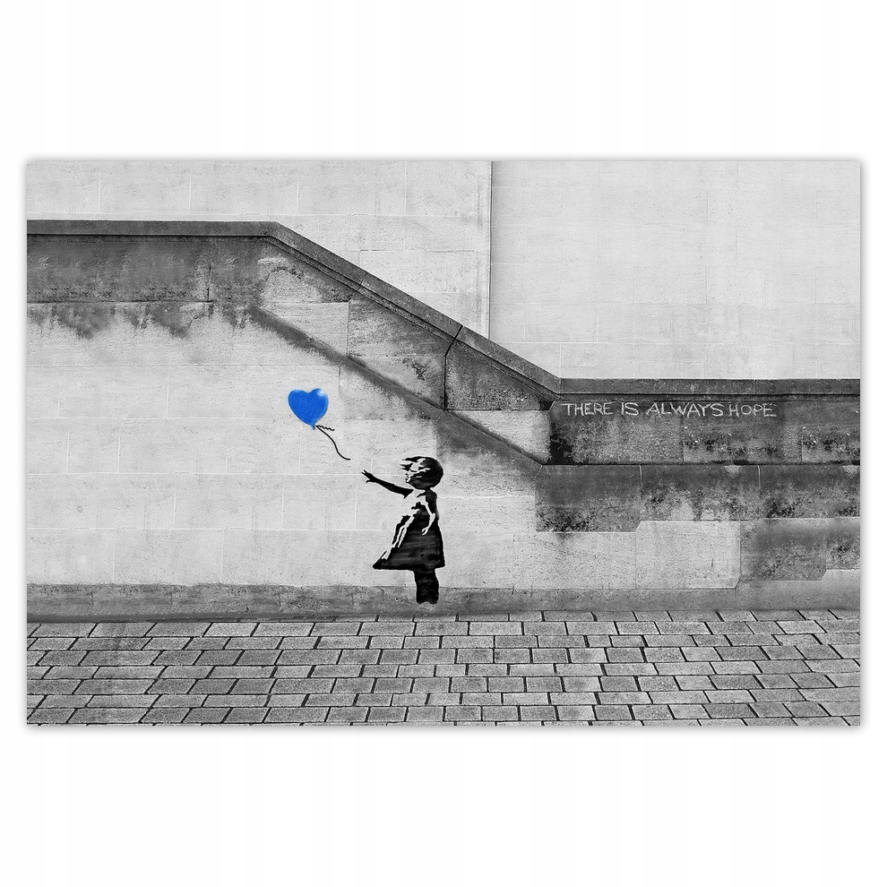 

Naklejki 155x105 Banksy There is always hope