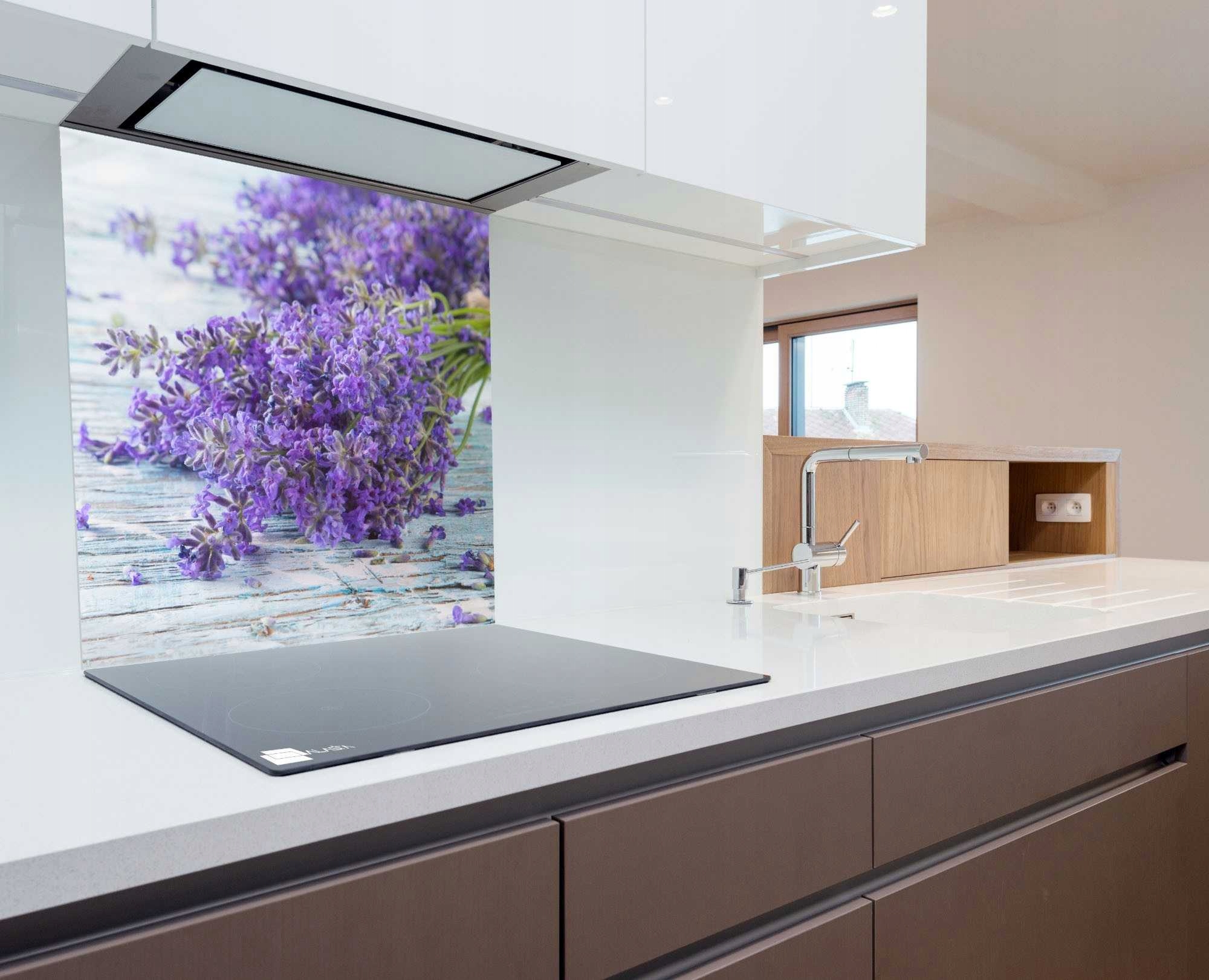 Panel szklany hartowany 60x70 Lawenda na stole Liczba m² w ofercie 0.42 m²