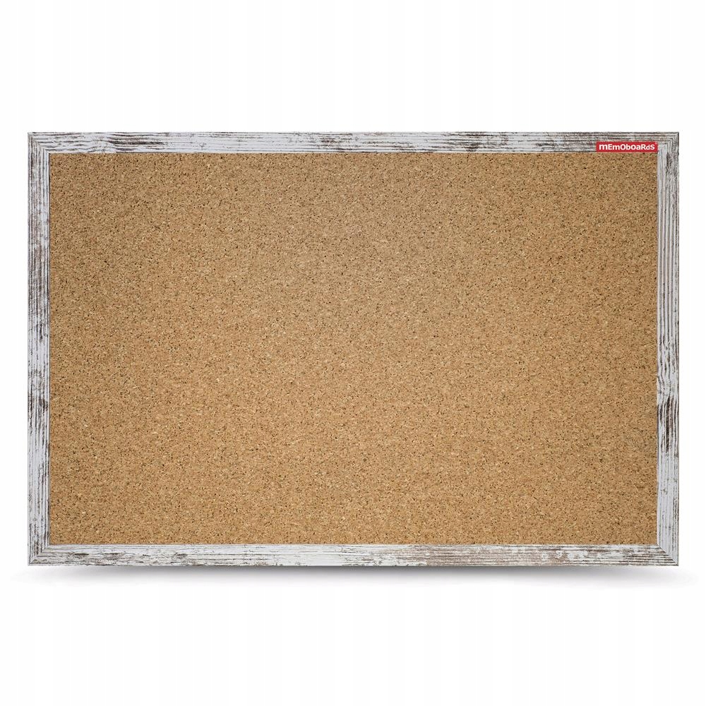 

Tablica Korkowa 60x40cm w ramie Rustykalnej