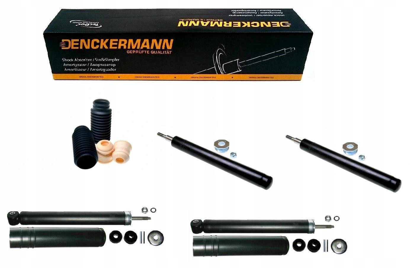 Tlumiče Krytu Daewoo Lanos Espero Nexia Přední A Zadní Sada