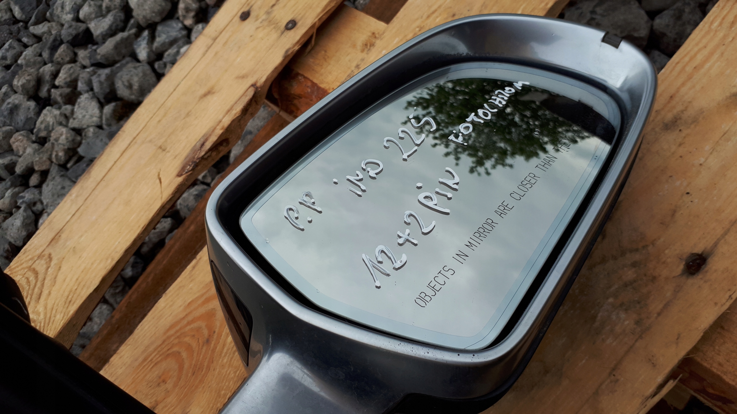 S4 B8 A4 rear-view mirror right ASYSNENT front